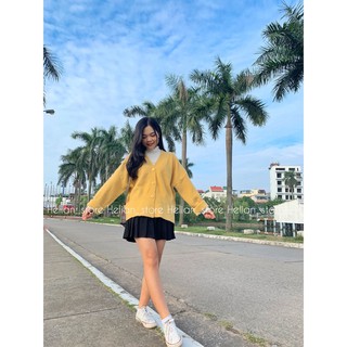 Áo cardigan len mềm mịn (Có ảnh thật, clip cận chất)