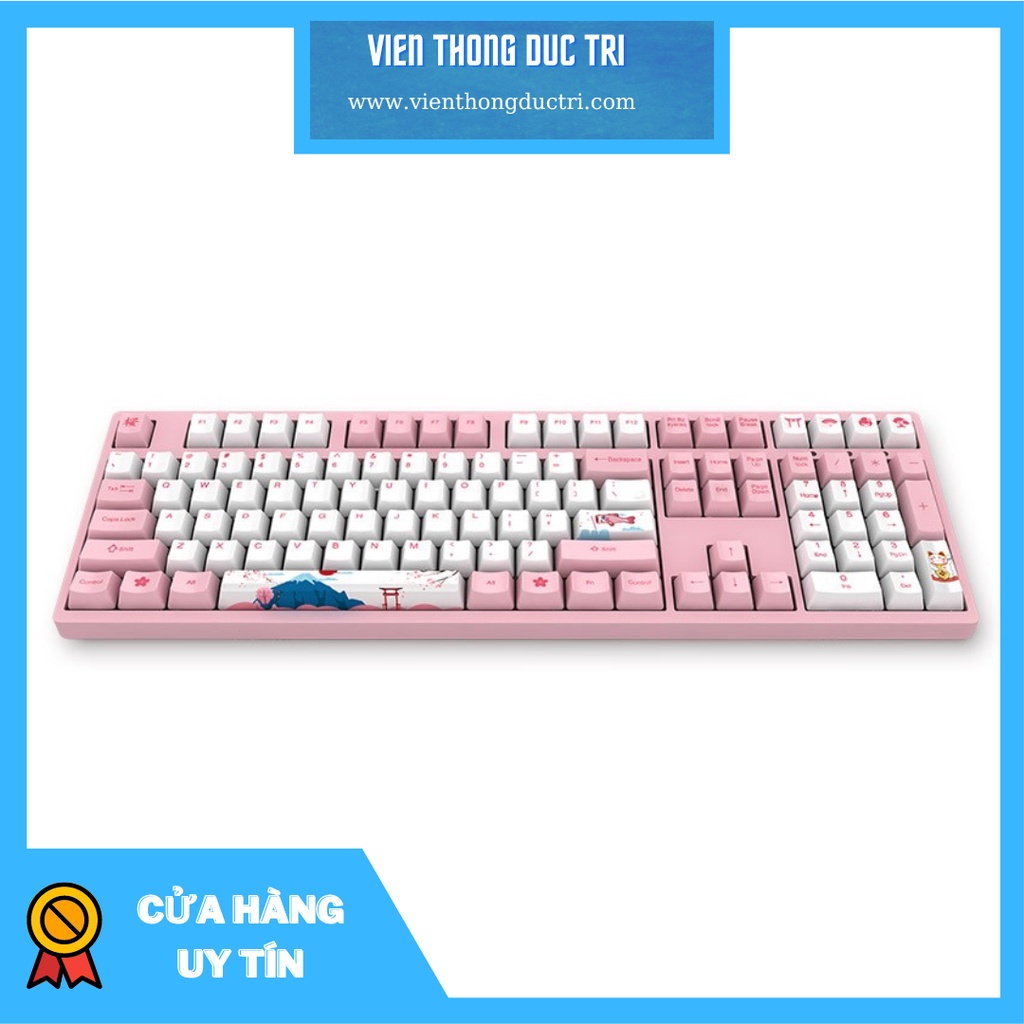 Bàn phím cơ AKKO 3108 V2 World Tour Tokyo  ấn tượng, đẹp mắt - Viễn Thông Đức Trí