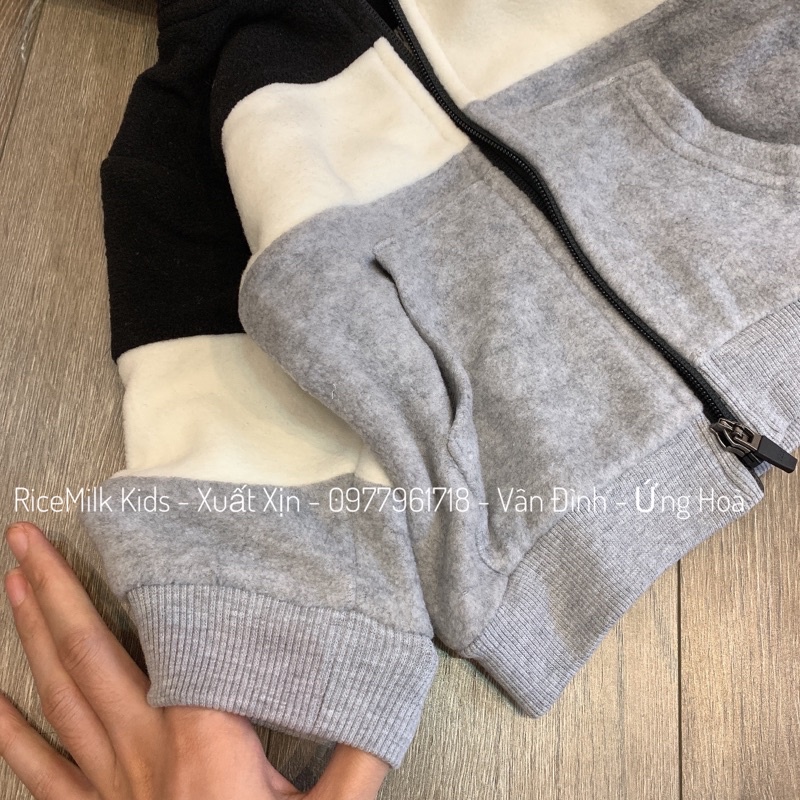 Áo khoác nỉ hoodie Next xuất dư xịn cho bé trai bé gái