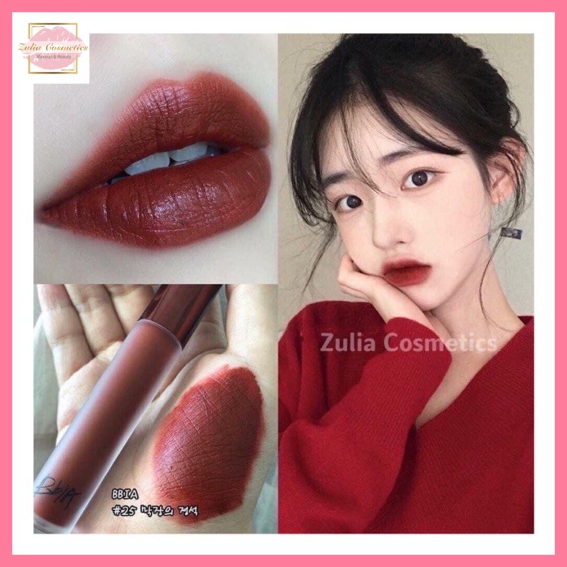 [FREE SHIP] Son Kem Bbia Last Velvet last lipstick chính hãng