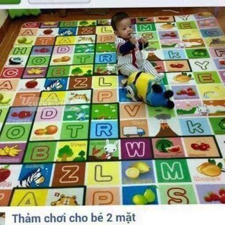 Thảm maboshi 1m8*2m cho bé vừa chơi, học chữ tăng trí thông minh