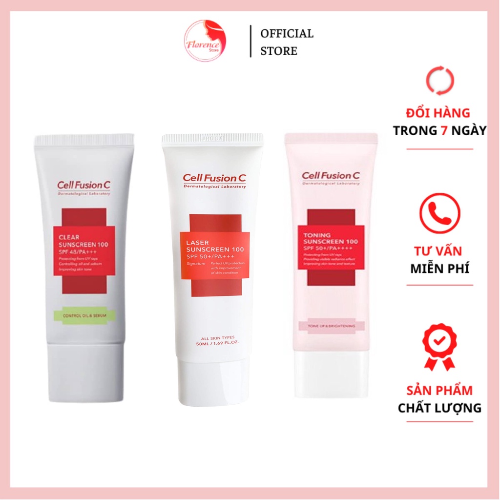 KEM CHỐNG NẮNG/ CELL FUSION /Kem Chống Nắng Cell Fusion C Clear Sunscreen (50ml) – Cho da dầu