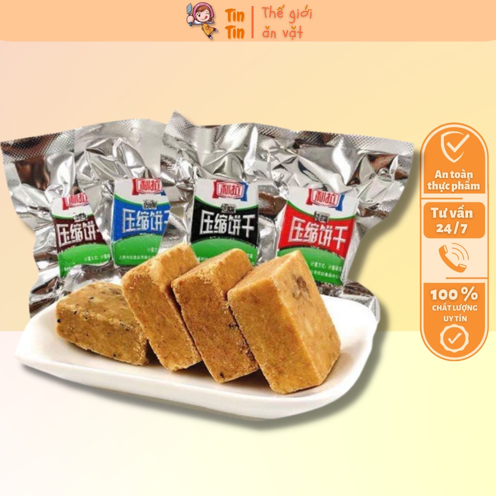 Bánh lương khô mini đủ vị siêu ngon - Lẻ 1 cái