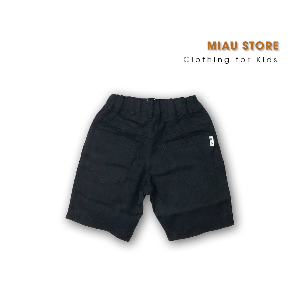 Quần áo trẻ em, Quần short kaki thun bé trai dành cho bé từ 1 tuổi đến 12 tuổi