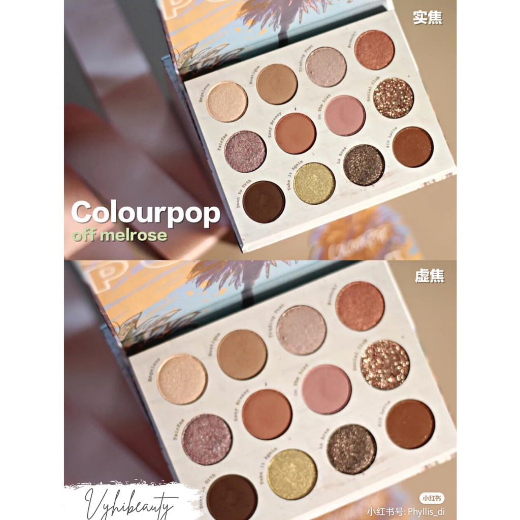 Bảng mắt Colourpop Off Melrose