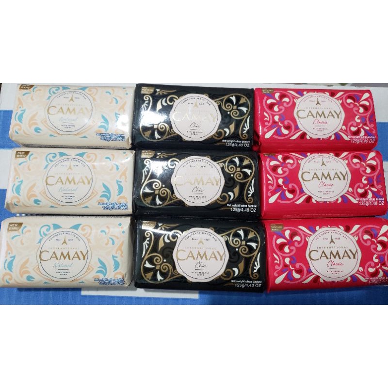 Xà phòng thơm CAMAY 125G made Indonesia