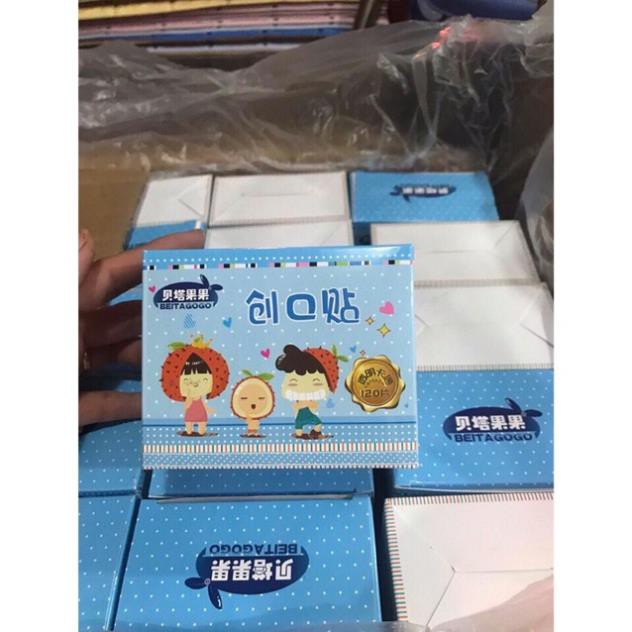 Hộp 100-120c băng cá nhân Urgo cho bé