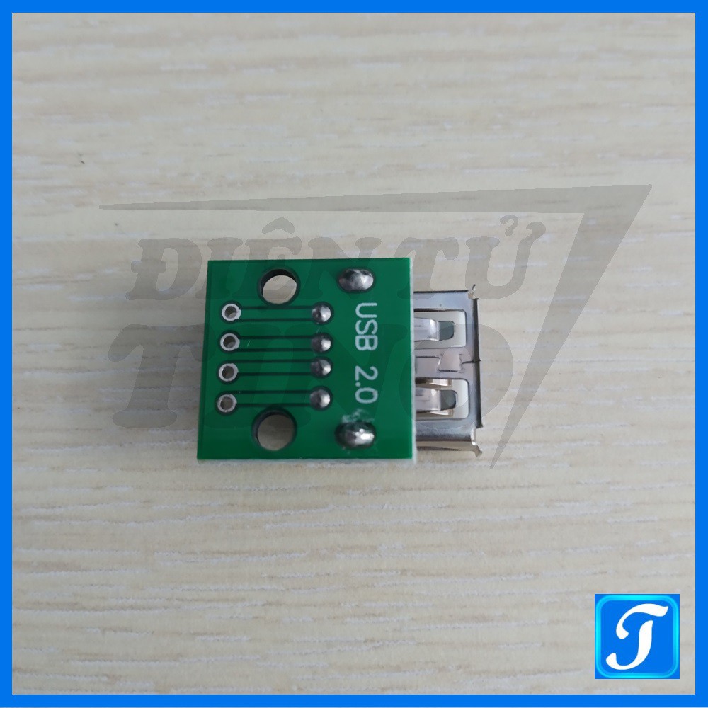 Mạch Ra Chân USB 2.0 Đực Cái tùy chọn loại