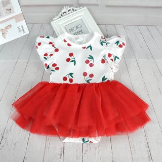 Body Cherry mix chân váy Tu Tu 3-18m
