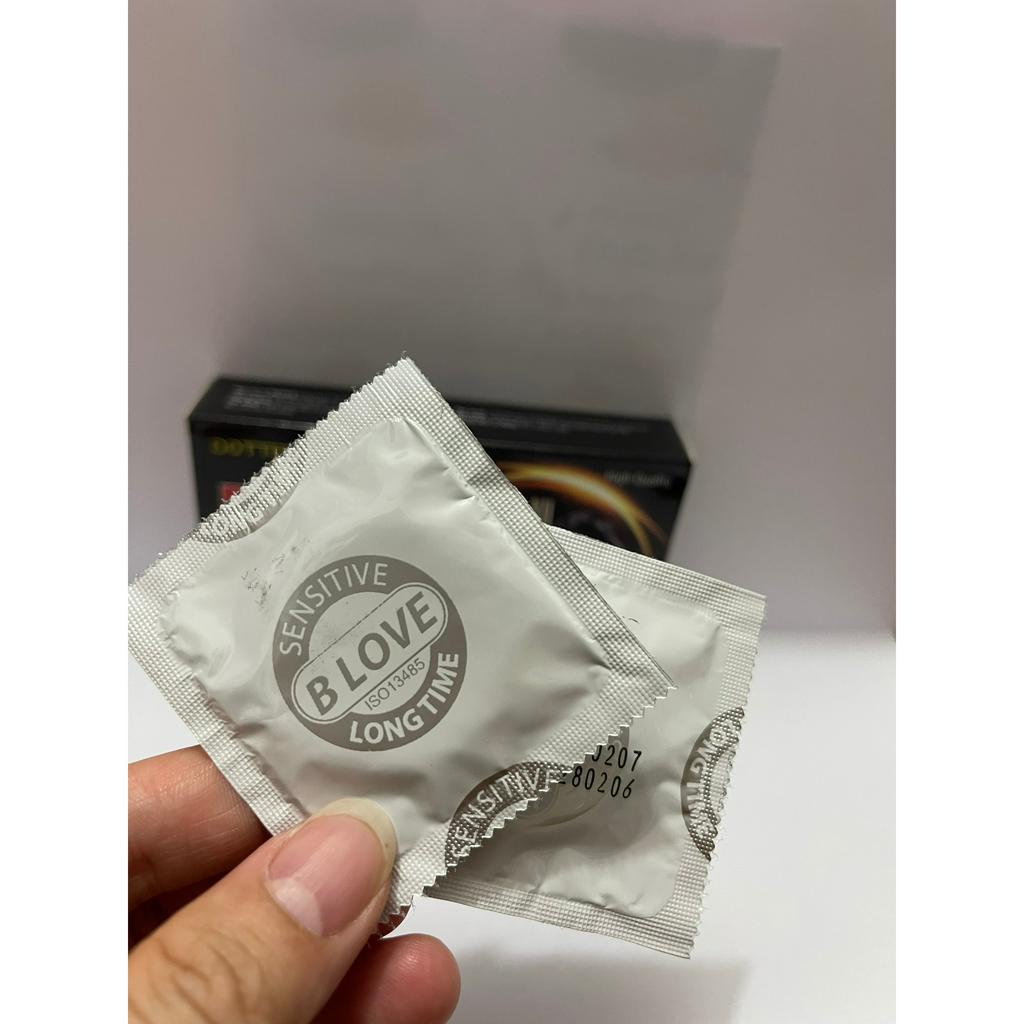 Bao cao su Blove, có gai siêu mỏng, kéo dài thời gian quan hệ - Hộp 10 bao