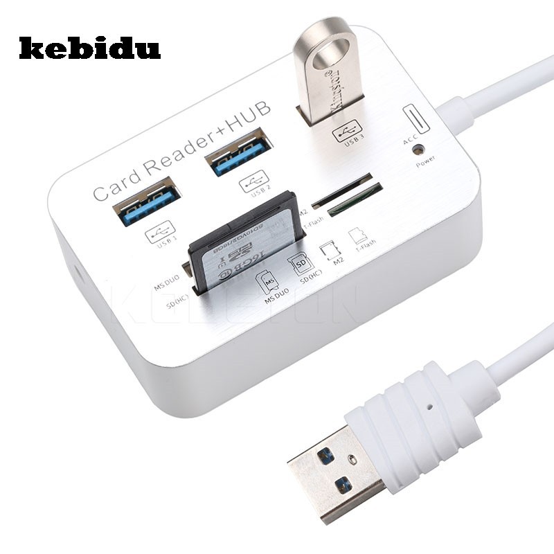 Bộ chia cổng USB tích hợp đầu đọc thẻ nhớ