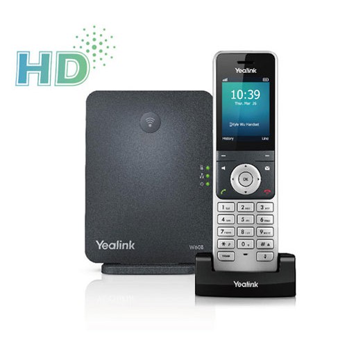 Điện thoại IP Yealink W60P, điện thoại cầm tay không dây SIP | BigBuy360 - bigbuy360.vn