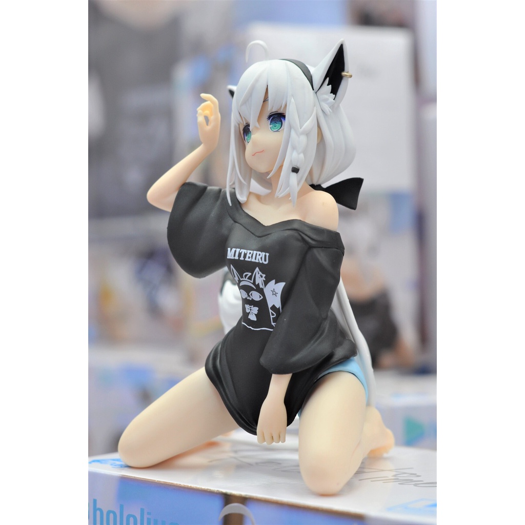Mô Hình Chính Hãng Anime Hololive, Shirakami Fubuki, Relax Time, Bandai Spirits, Nhật Bản