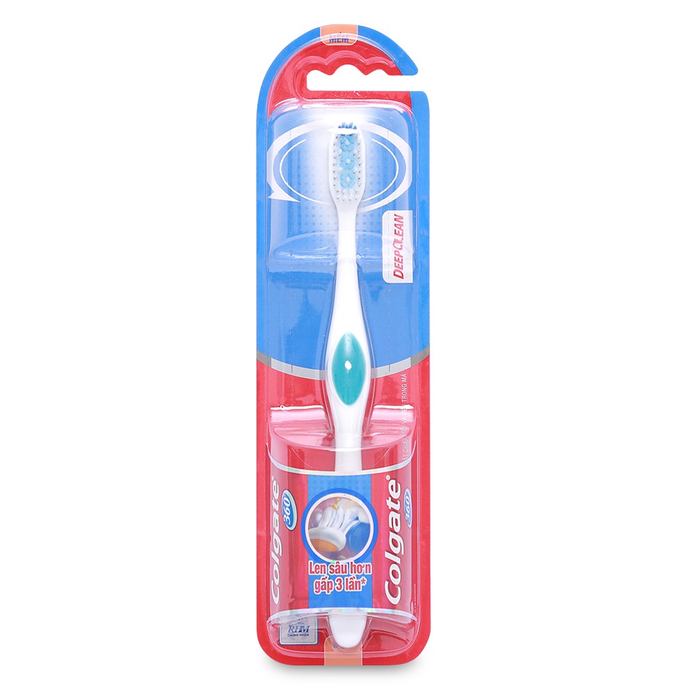 Bàn chải đánh răng Colgate 360 Deep Clean ( giao màu ngẫu nhiên )