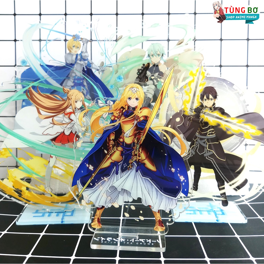 [Standee] Tượng Mica Anime Sword Art Online: Alicization