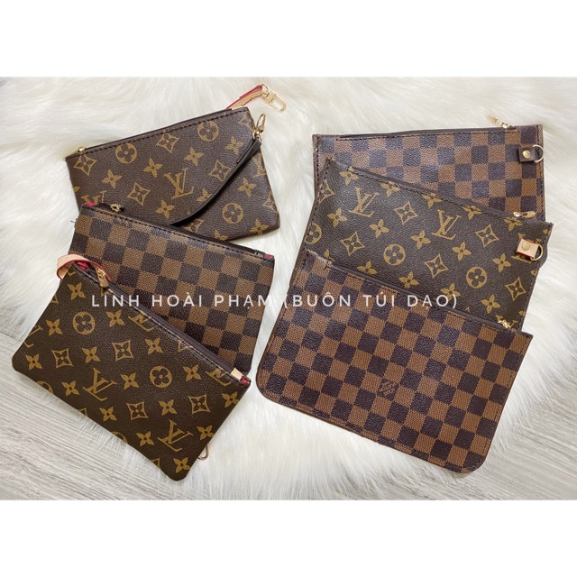 Ví nhỏ mix cùng 1 bộ với túi neverfull (ảnh thật)