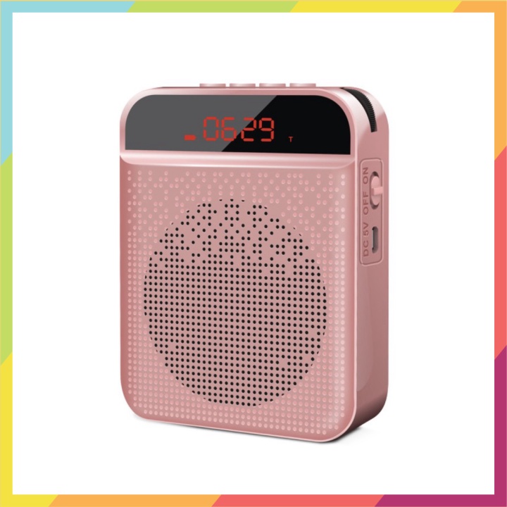 💯 LOA MINI ĐA NĂNG TRỢ GIẢNG PUNNY PINK (KÈM MICRO) THẾ HỆ MỚI 2021 Eurro Outlet