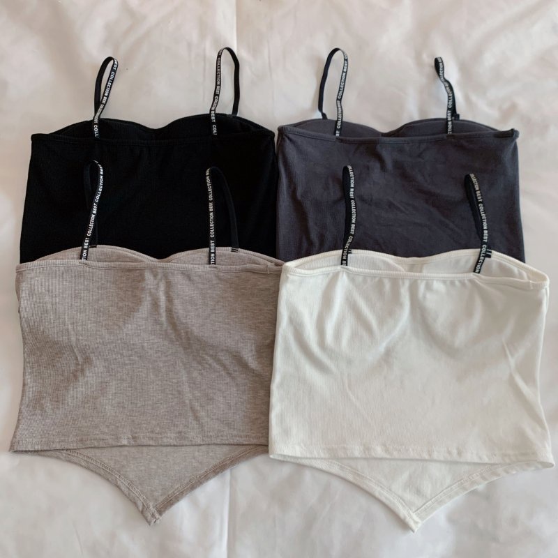 DUNEA Áo Hai Dây Trễ Vai Thiết Kế Quyến Rũ Thời Trang Cho Nữ