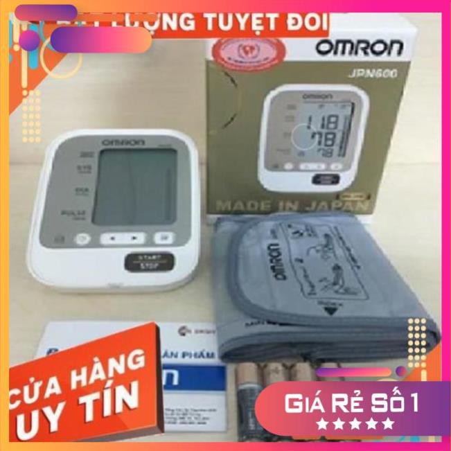 [FREE SHIP - SIÊU SALE]- BẢO HÀNH CHÍNH HÃNG 5 NĂM - Máy Đo Huyết Áp Bắp Tay Tự Động Omron JPN 600 (Made in Japan)