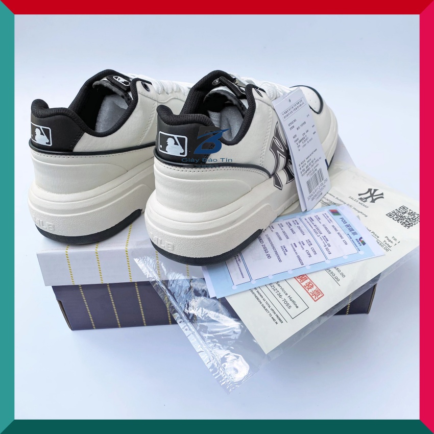 Giày Sneaker MLB CHUNKY Liner NY 2022 Giày nam nữ mẫu mới nhất da đẹp đế cao su full size 36-43