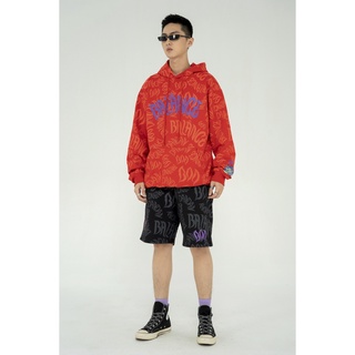 Áo Hoodie BOO Unisex Dáng Oversized In Pattern Dần Dần