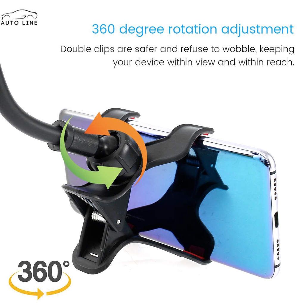 Giá Đỡ Điện Thoại Xoay 360 Độ Gắn Xe Hơi Tiện Dụng° Đế Đỡ Kính Chắn Gió Xoay Được Với Cốc Hút Thông Dụng SHOPCYC3385