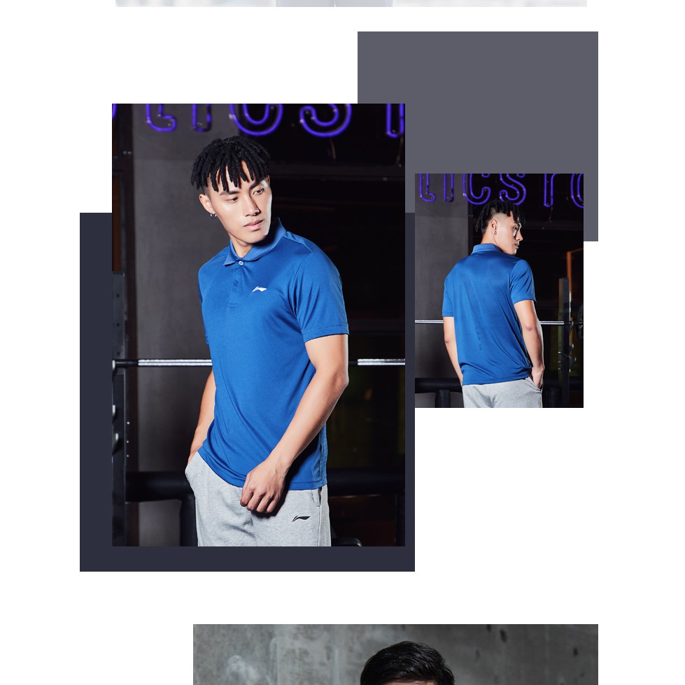 Áo thun LINING chất đẹp thoáng khí