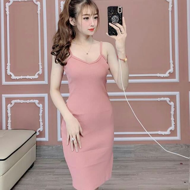 (♥ω♥*váy boddy thun gân 👍 | BigBuy360 - bigbuy360.vn