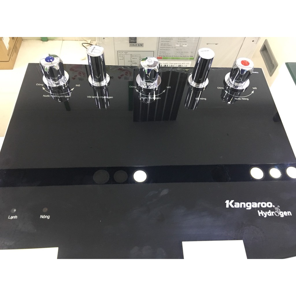 Máy lọc nước nóng lạnh Kangaroo Hydrogen KG10A5 vỏ tủ 10 cấp lọc 2021
