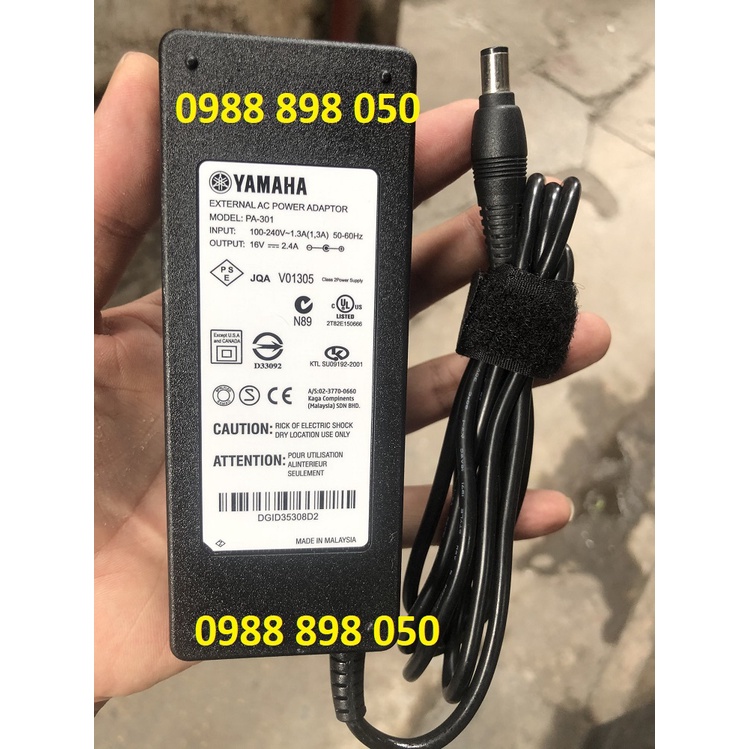 Adapter nguồn đàn Yamaha S950 S970 16v-made in malaysia