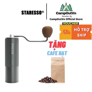 Xay cà phê cầm tay Staresso campoutvn cối xay staresso cafe du lịch dã ngoại lưỡi Titanium A215