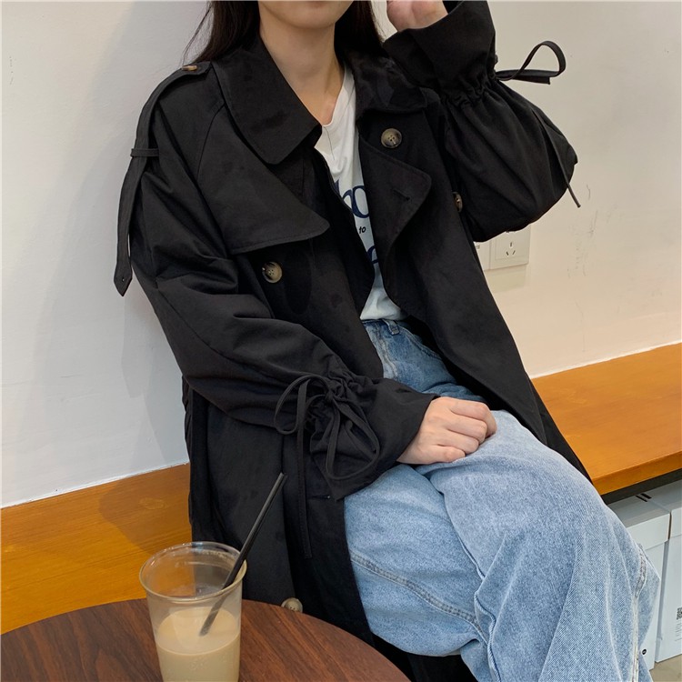 (A253) áo khoác măng tô Hàn dáng dài 3 màu (kèm video ảnh thật) | BigBuy360 - bigbuy360.vn