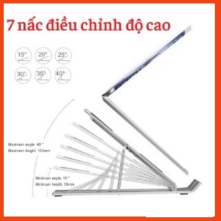 Giá Đỡ Laptop, Macbook, Máy Tính Bảng, Ipad, Bằng Nhôm Cao Cấp, Gấp Gọn Tiện Lợi, Điều Chỉnh Độ Cao PKCH8886