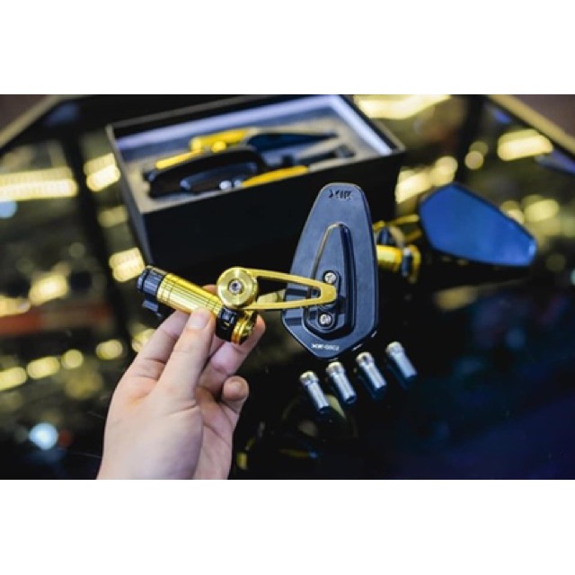 Gương gù chân gương X1R chính hãng bảo hành 1 năm lắp được tất cả các dòng xe như wave, exciter, sh...