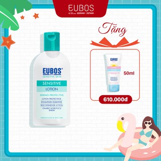 Sữa dưỡng thể cho da nhạy cảm EUBOS Sensitive Lotion dermo-protective 200ml