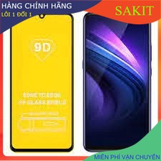 Kính Cường Lực Full Vivo Y20 - VIVO Y20S (tặng giấy lau) 9D.