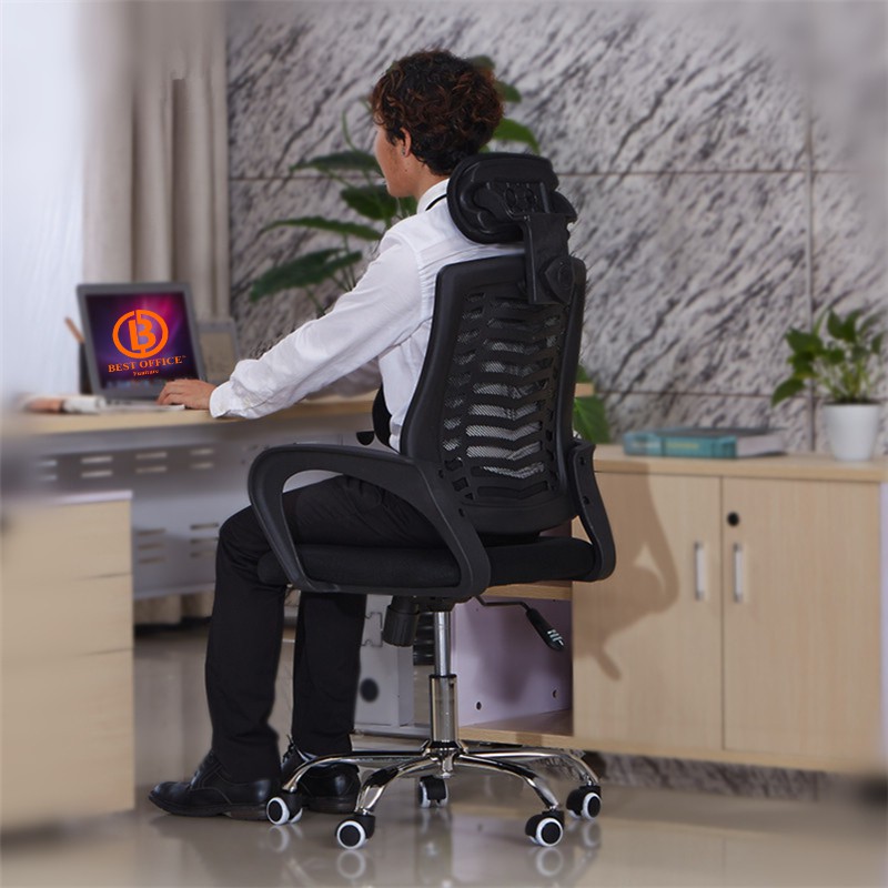 [Mã LIFEBKM1 giảm 10% tối đa 1 triệu đơn từ 500k] Ghế văn phòng cao cấp, Office chair, BH12 THÁNG