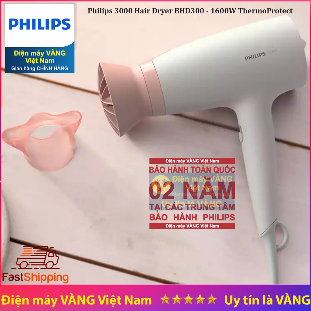 Máy Sấy Tóc Philips BHD300 1600W