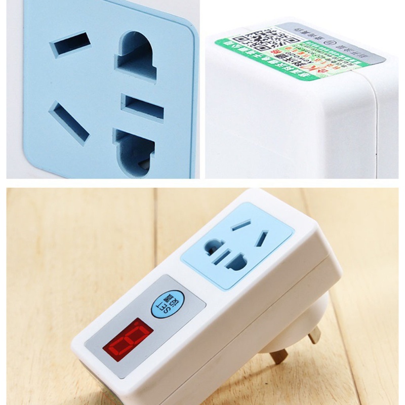 Công Tắc Hẹn Giờ Kỹ Thuật Số 220V Màn Hình LCD Tiết Kiệm Năng Lượng