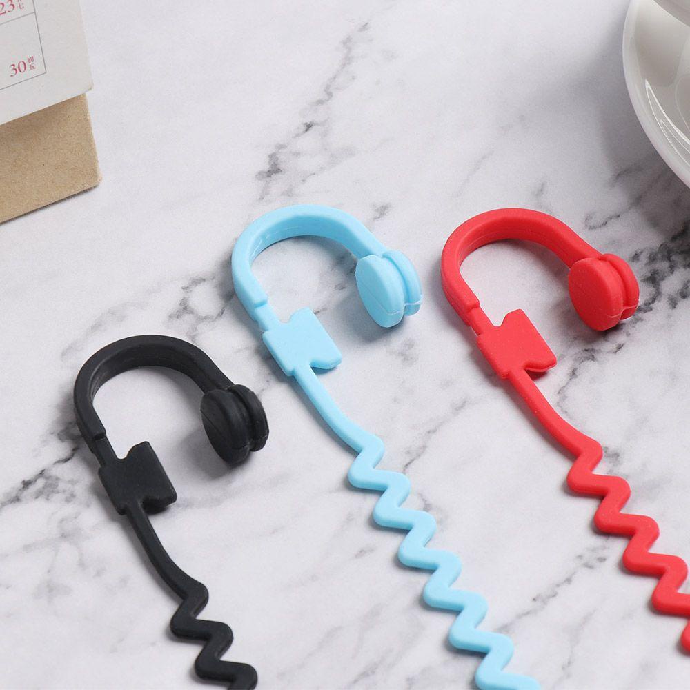 DORAW Thẻ Đánh Dấu Trang Sách Bằng Silicone Hình Nốt Nhạc Sáng Tạo