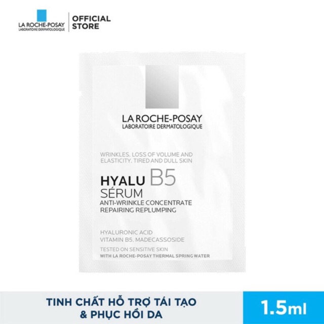 Combo 5 - 10 Gói Serum Hyalu B5 LarochePosay - Dưỡng Căng Mượt Và Tái Tạo Da