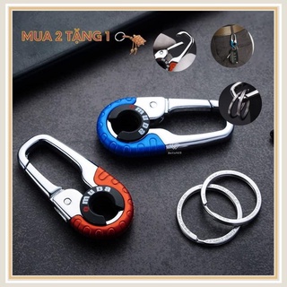 Móc khóa Bella925 móc treo chìa khóa ô tô xe máy tiện lợi OMD3755 cho quý ông lịch lãm