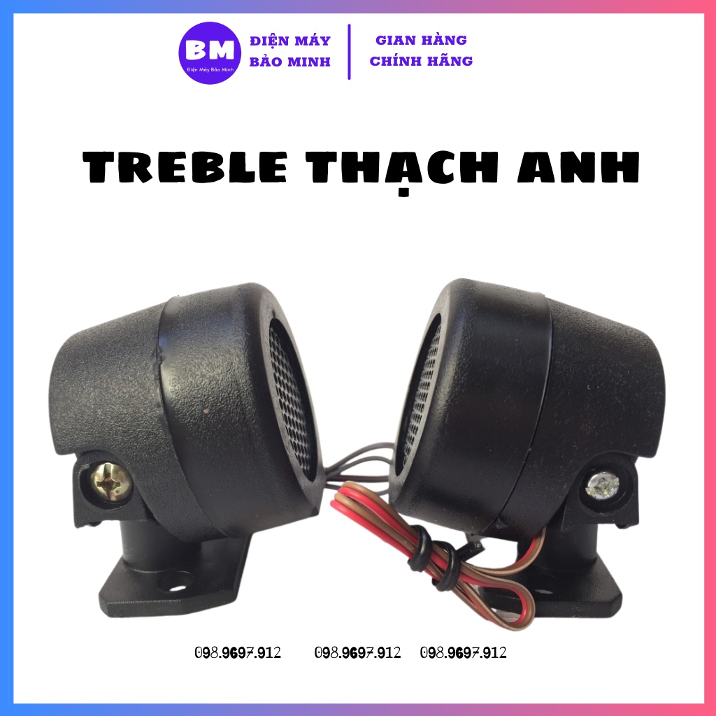 Loa siêu treble - Loa treble thạch anh mini - Giá 2 loa - Minitron