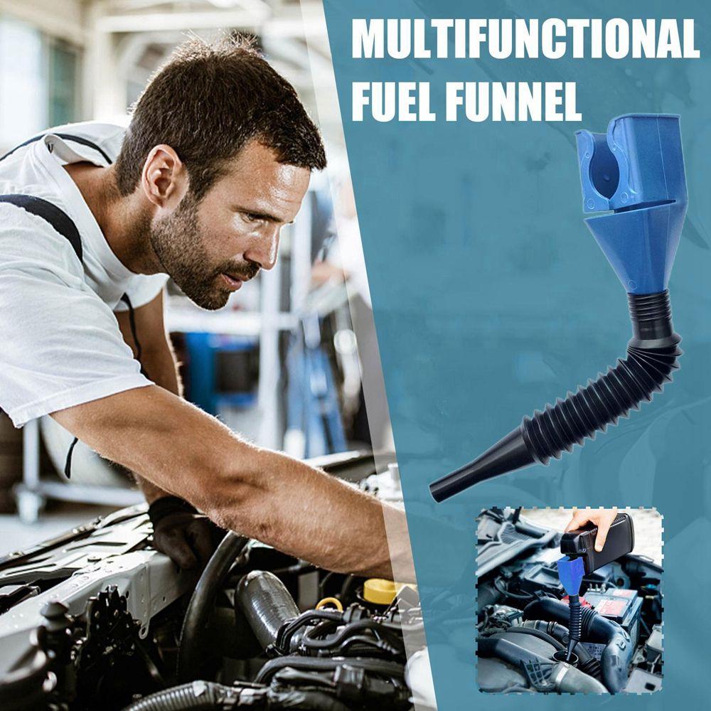 Phễu Rót Nhiên Liệu AUGUSTINE Bằng Nhựa Có Thể Thu Gọn Đa Năng Cho Xe Hơi
