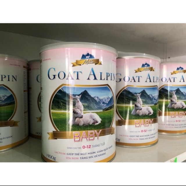 Sữa dê Goat Alpin Sure 0-12 tháng