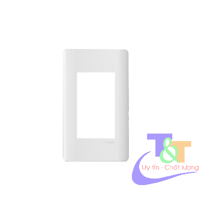 Mặt 1, 2,3 thiết bị Schneider màu đồng, trắng Zenlo A