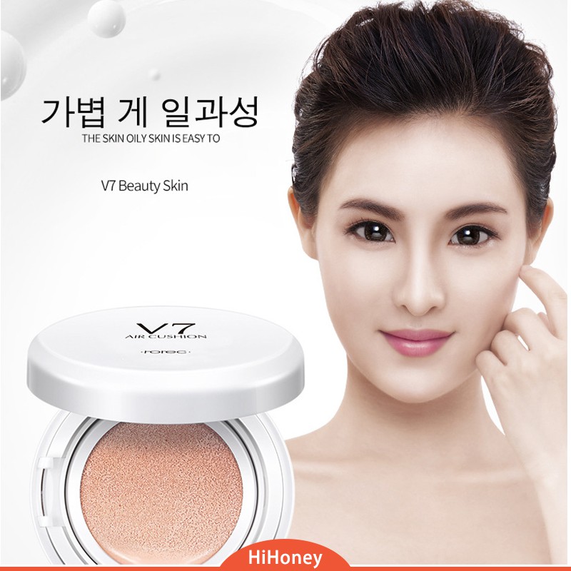 Bộ 3 Sản phẩm kem dưỡng trắng da mặt, kem  nền BB, phấn nước che khuyết điểm V7 Air Cushion