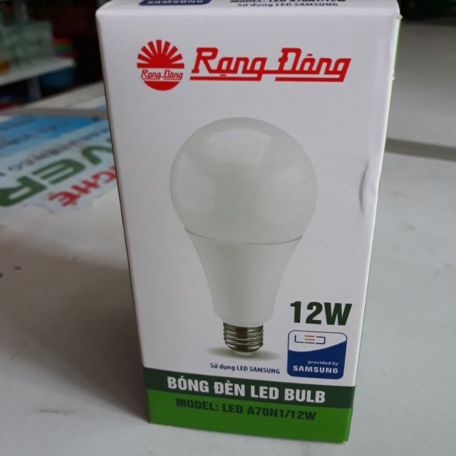 Bóng đèn led tròn rạng đông-12w