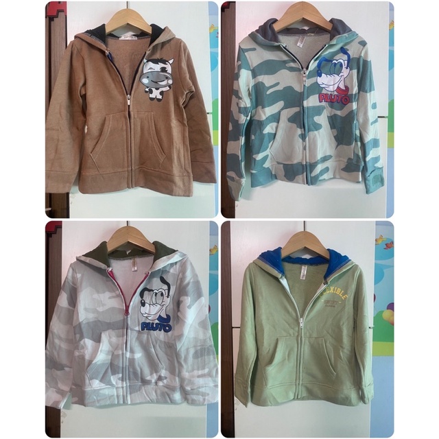 Áo nỉ mũ cho bé