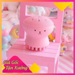 Cọ rửa mặt bạch tuột silicon
